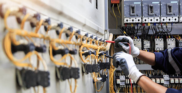 Professional Electrician technician working in St. Clair, PA